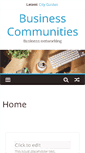 Mobile Screenshot of businesscommunities.net